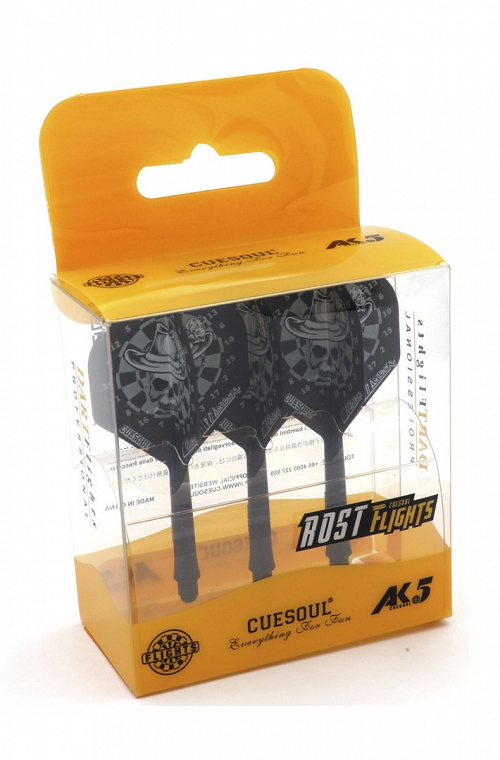 Cuesoul AK5 Standard Silver Skeleton Flights
