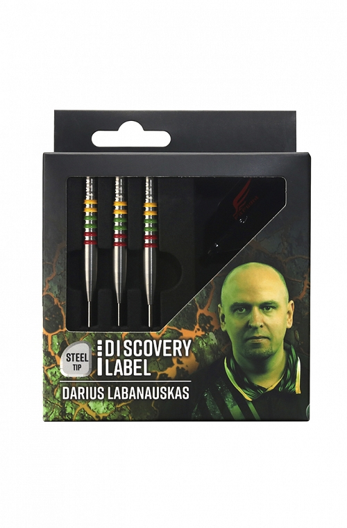 Dardos Cosmo Darts Discovery Label Darius Labanauskas