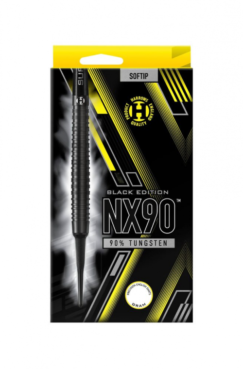 Dardos Harrows NX90 Black 20 gr