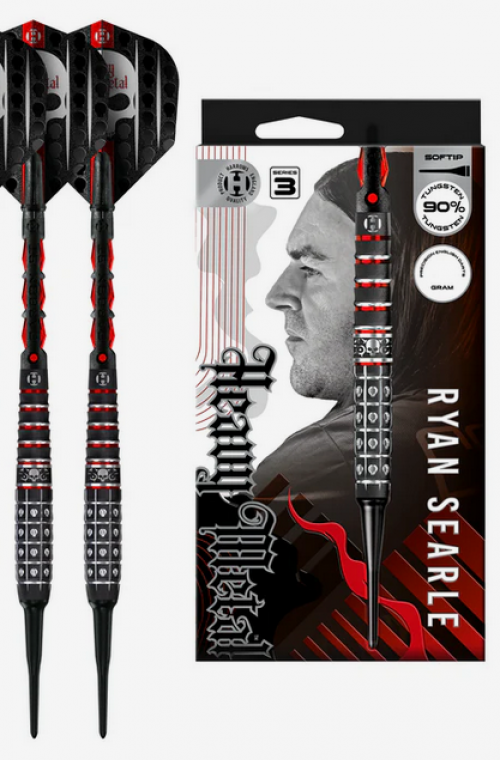 Dardos Harrows Ryan Searle S3 90% tungsteno 20g