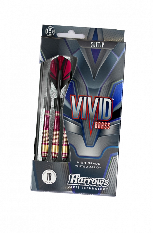 Dardos Harrows Vivid Rojo 18grR