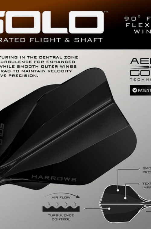 Dardos Harrows Wolfram Trinity 97% Tungsteno 18 gr