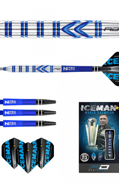 Dardos P.A. Red Dragon Gerwyn Price Blue Originals 23gr