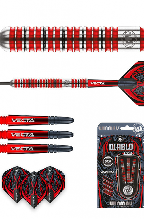 Dardos P.A. Winmau Diablo 22gr