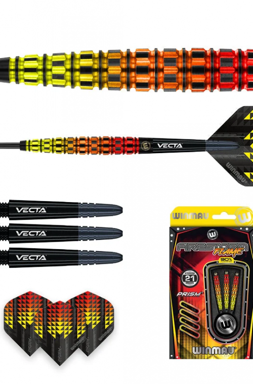 Dardos P.A. Winmau Firestorm Flame 21gr