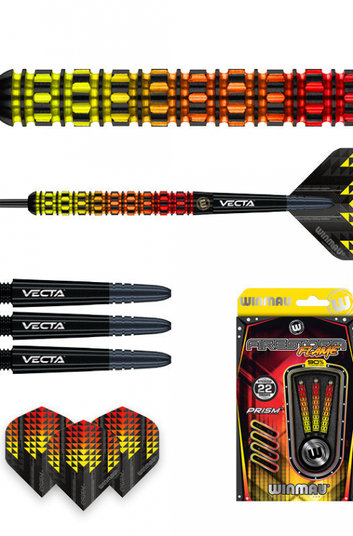 Dardos P.A. Winmau Firestorm Flame 22gr