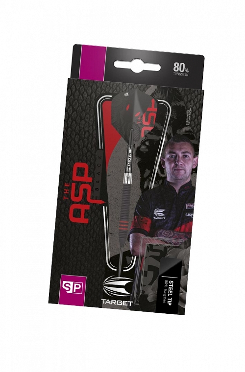 Dardos P.A.Target Nathan Aspinall 80% Black SP 22gr