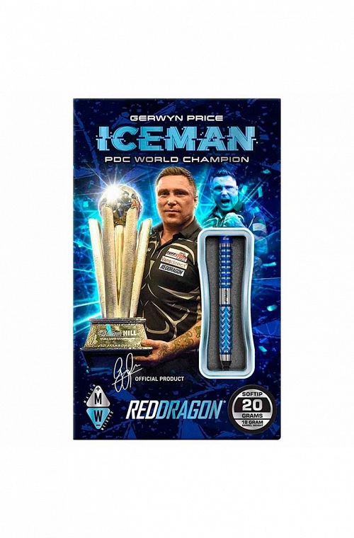 Dardos Red Dragon Gerwyn Price Glacier 20gr