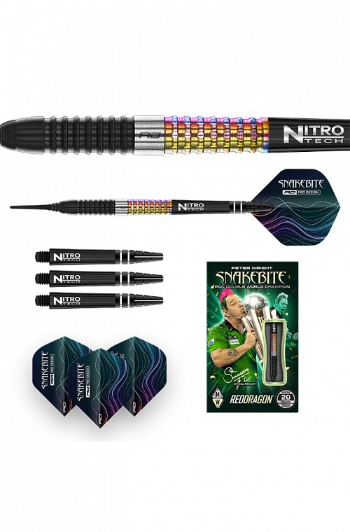 Dardos Red Dragon Peter Wright Corra 20gr