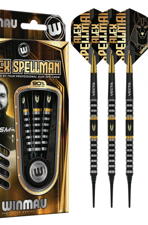 Dardos Winmau Alex Spellman 90% 20 gr