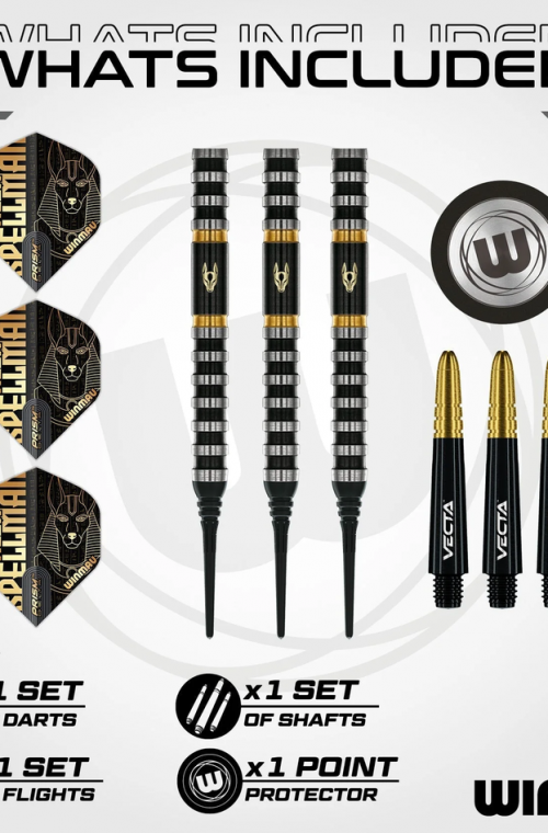 Dardos Winmau Alex Spellman 90% 20 gr