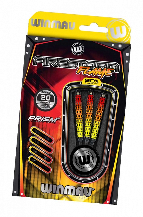 Dardos Winmau Firestorm Flame 20gr