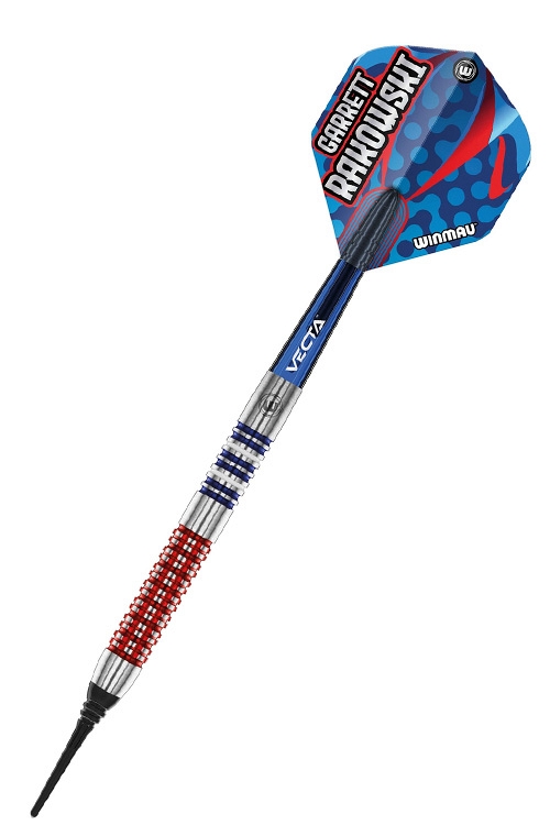 Dardos Winmau Garrett Rakowski 90% 20gr