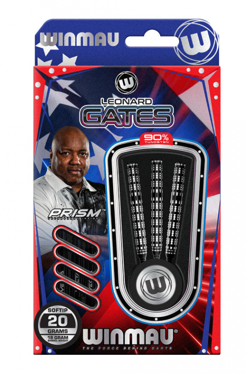 Dardos Winmau Leonard Gates 90% 20gr