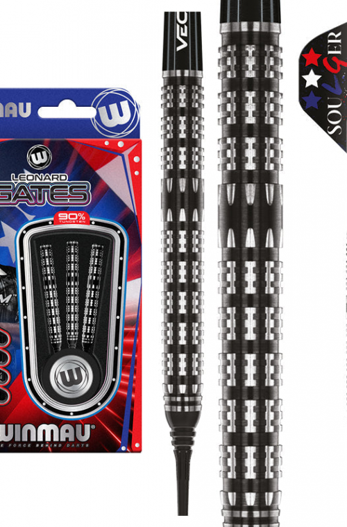 Dardos Winmau Leonard Gates 90% 20gr