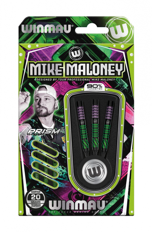 Dardos Winmau Mike Malloney 90% 20 gr