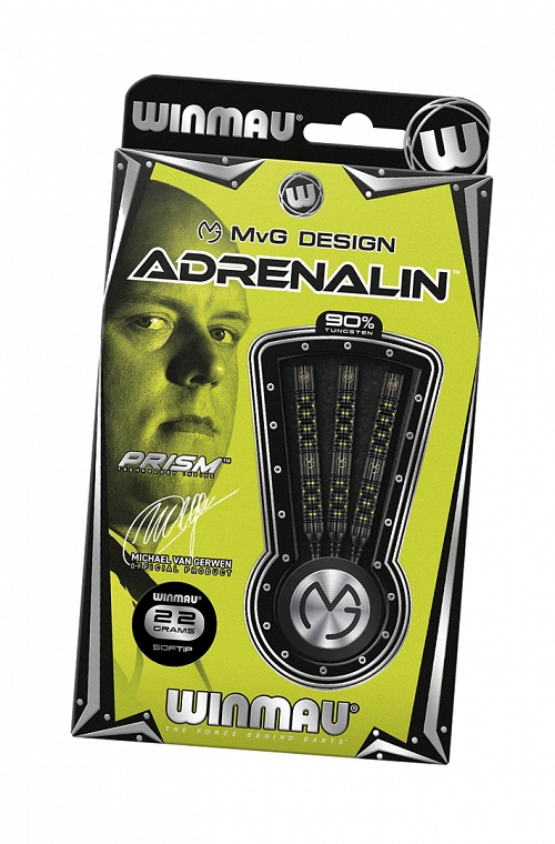 Dardos Winmau MVG Adrenalin 22gr