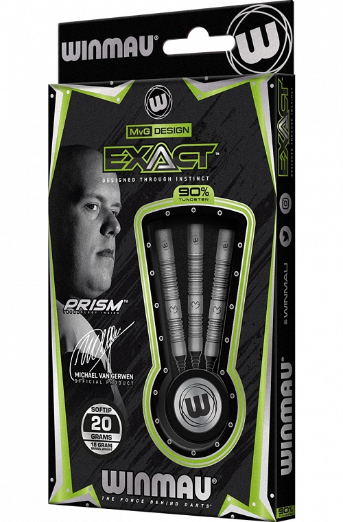 Dardos Winmau MVG Exact 20gr