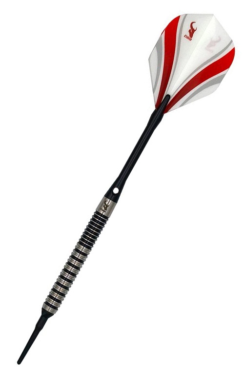 DBB Valyrian B 90% tungsten Softip darts 18 gr.