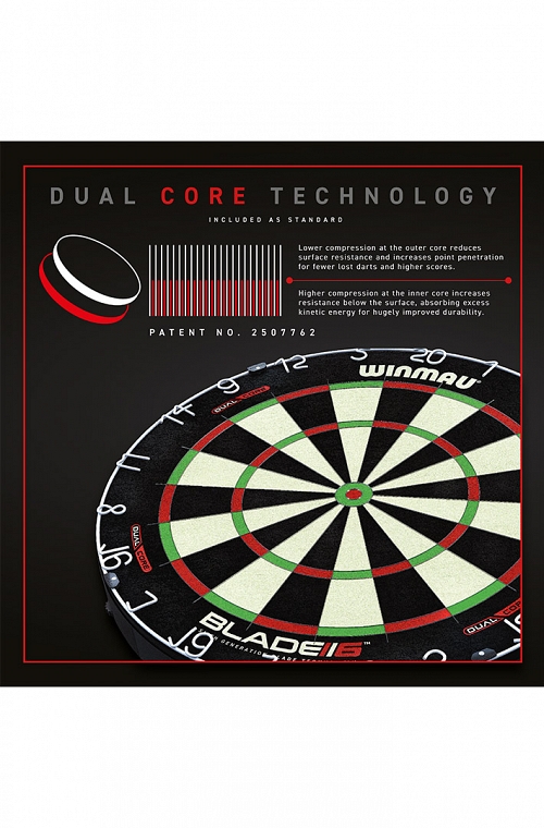 Diana Tradicional Winmau Blade 6 Dual Core