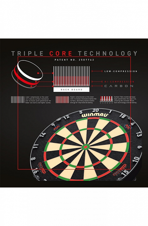 Diana Tradicional Winmau Blade 6 Triple Core