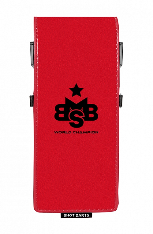 Estojo Shot Michael Smith World Champion Vermelho