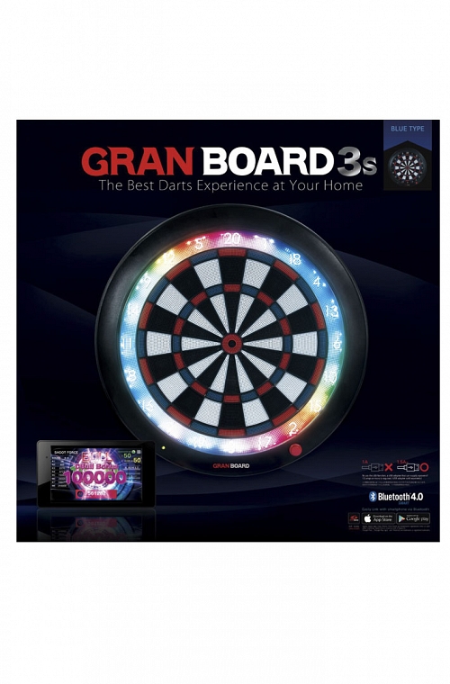 Grandboard 3s Dartboard Blue