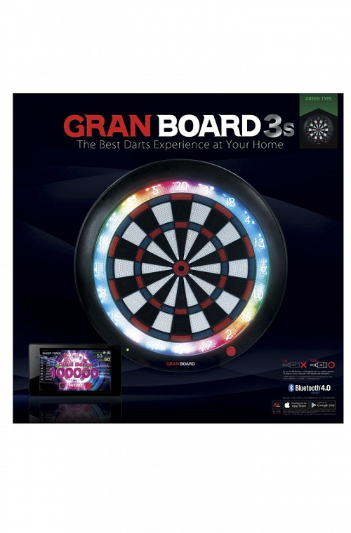 Grandboard 3s Dartboard Green