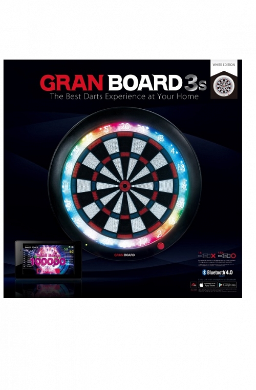 Grandboard 3s Dartboard White
