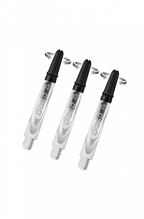 Harrows Carbon 360 Midi Shafts Clear