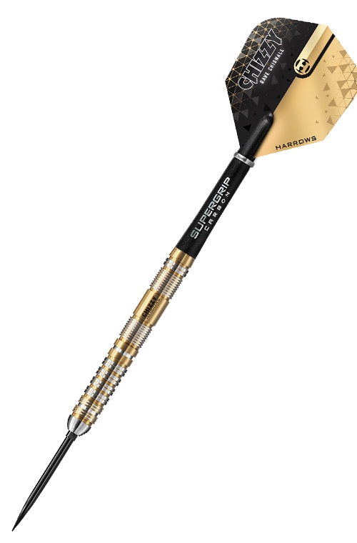Harrows Chizzy 90% S2  Steel Tip Darts 21 gr Quick Point