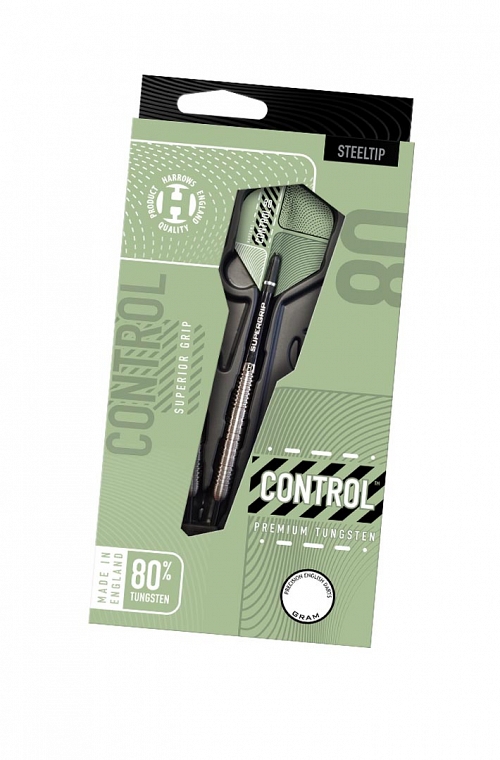 Harrows Control Parallel Steel Tip Darts 23g