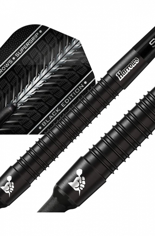 Harrows darts Supergrip Black - 18 gr