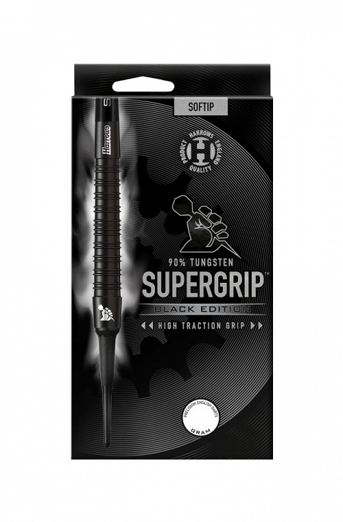 Harrows darts Supergrip Black - 18 gr