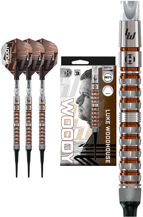 Harrows Luke Woodhouse Series 3 Darts 18g