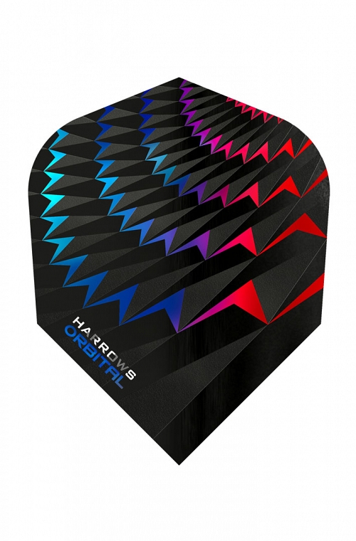 Harrows Orbital Aqua/Red Flights