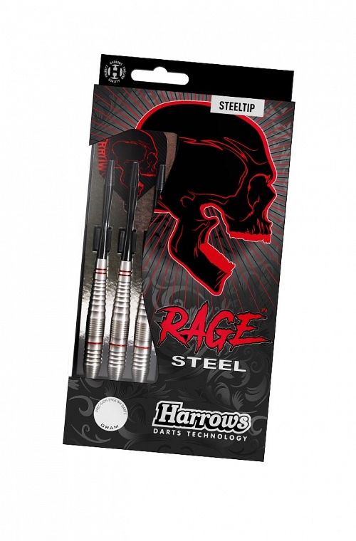 Harrows Rage Steel Steel Tip Darts 21g