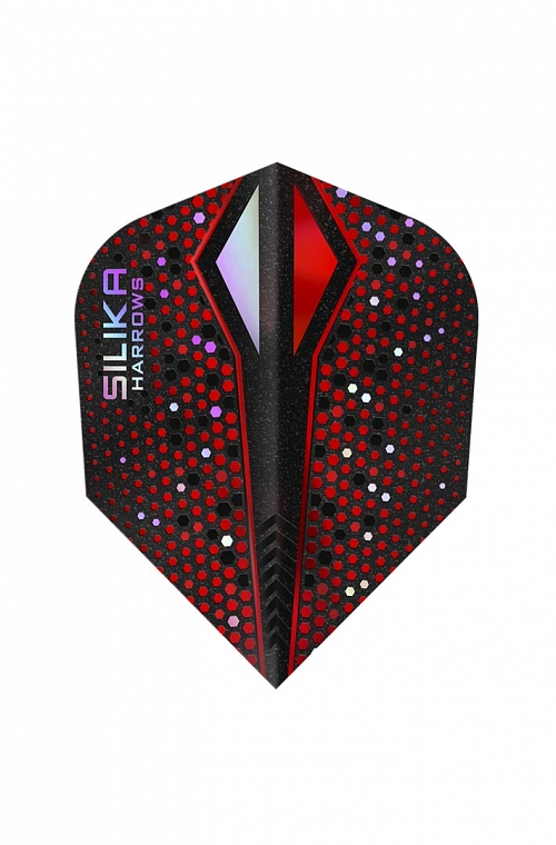 Harrows Silika Colourshift-X Flights Red