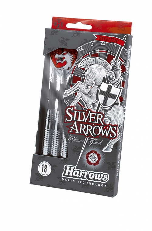 Harrows Silver Arrow Steel Tip Darts 24gK