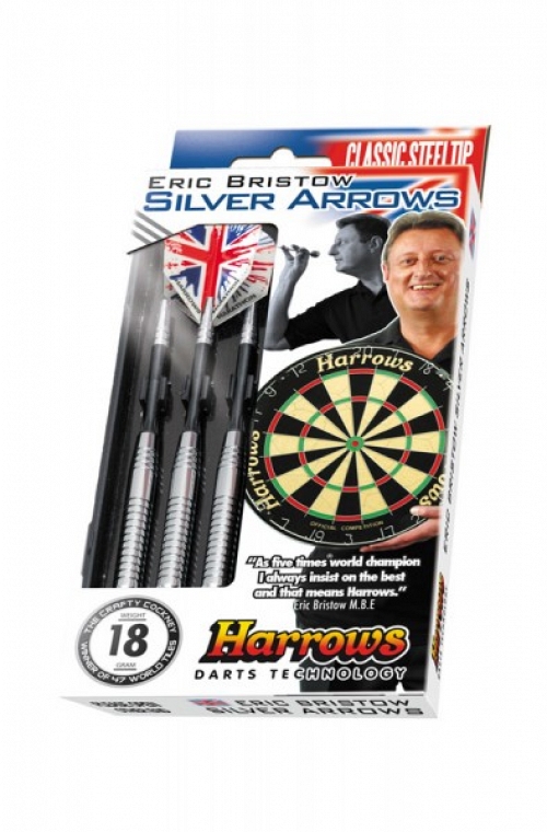 Harrows Silver Arrow Steel Tip Darts 24gK