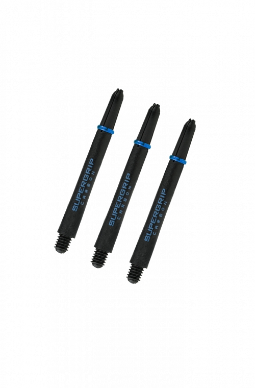 Harrows Supergrip Carbon Medium Shafts Aqua
