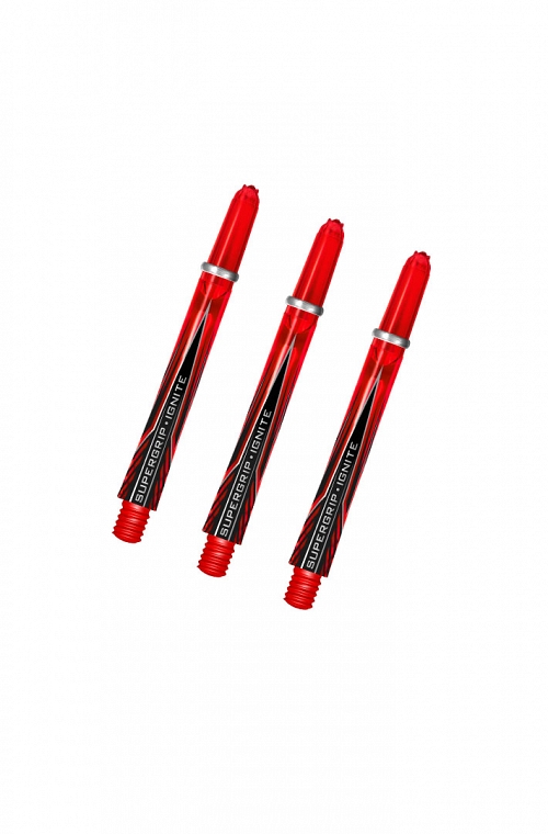 Harrows Supergrip Ignite Shafts Medium Red