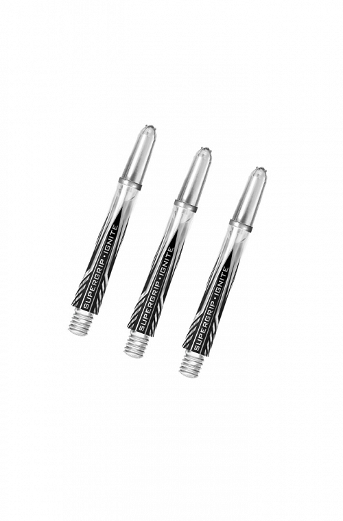 Harrows Supergrip Ignite Shafts Midi Clear