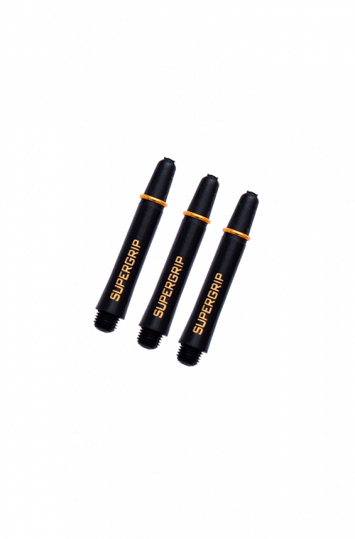 Harrows Supergrip Shafts Short Black/Gold