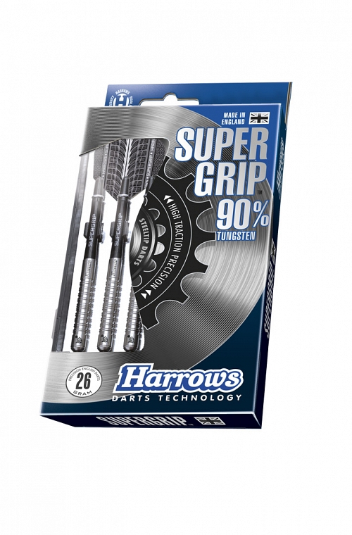 Harrows Supergrip Steel Tips Darts 21gR