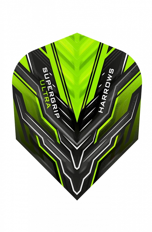 Harrows Supergrip Ultra Green Flights