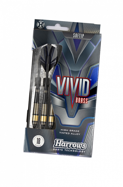 Harrows Vivid Black Darts 18gR