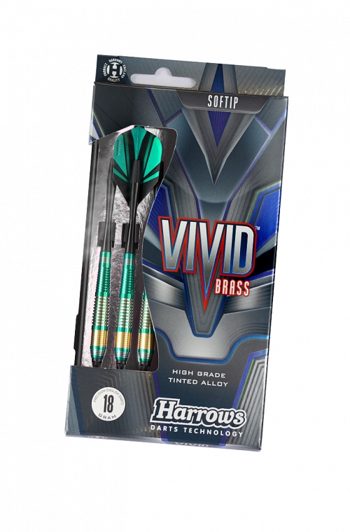 Harrows Vivid Green Darts 18gR
