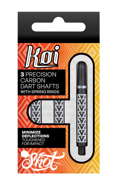 Hastes Shot Koi Carbon Pakati intermedias Preto/Branco