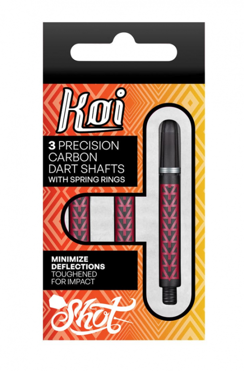 Hastes Shot Koi Carbon Pakati intermedias Preto/Vermelho